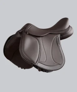 Bastia Synthetic Jump Saddle Dark Havana