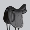 Montpellier Synthetic Dressage Saddle Black