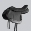 Rouen Synthetic Monoflap Cross Country Saddle Black